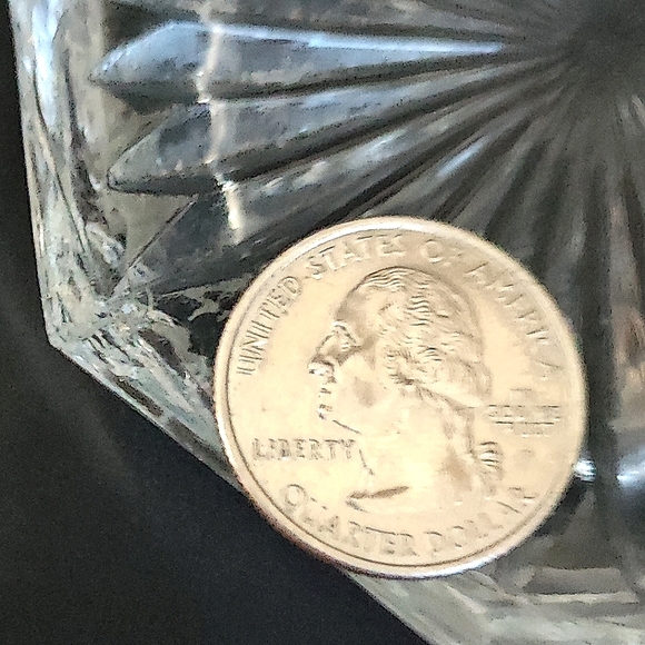 EAPG Spooner Vintage Pressed Glass Vintage Vase Higbee Pineapple Or Iris Pattern - Picture 12 of 15